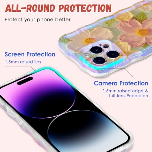 Coque iPhone 12 Pro Max fleurie, une protection élégante et durable - 3