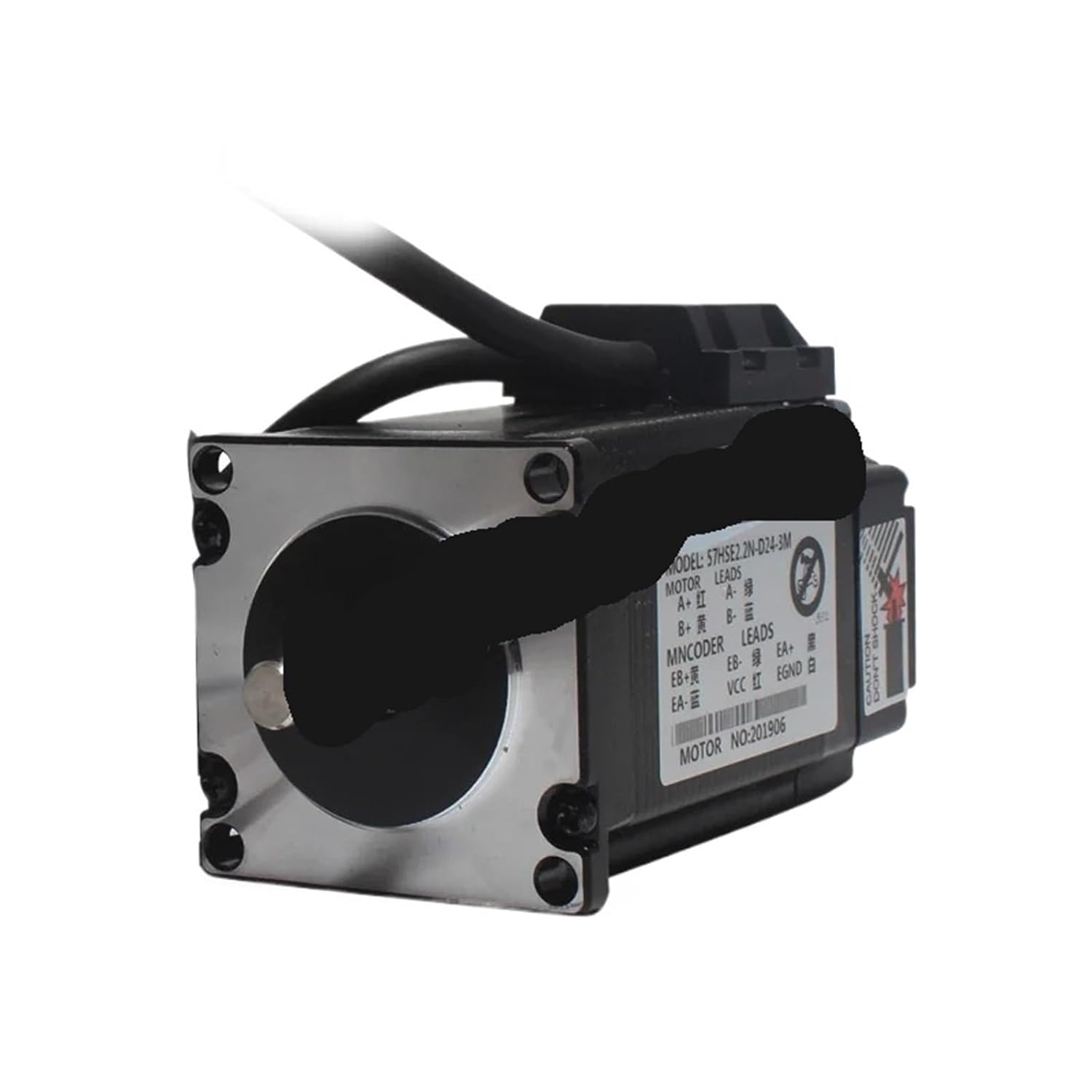 Nema 23 57HSE2N 4.0A 2 Phase Hybird CNC Closed Loop Stepper Motor Easy Servo Motor Step-servo with Encoder(57HSE2.2N)