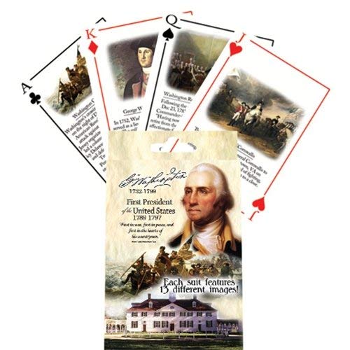 Naipes George Washington Primer Presidente de EE.UU.