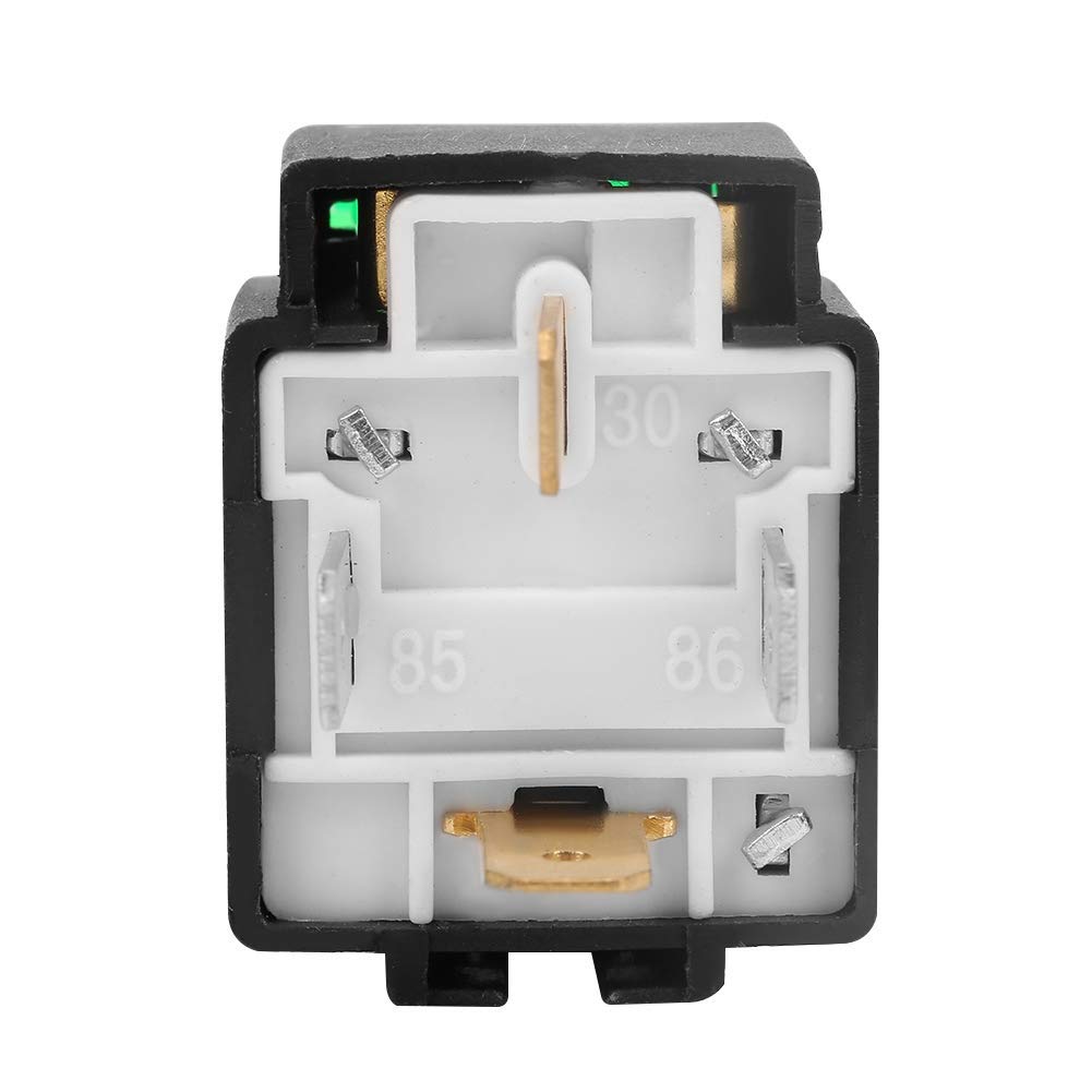 4 Pezzi Relè Auto 12V 30A 4 Pin – Multiuso, Avviamento E Accessori, Confezione Da 4