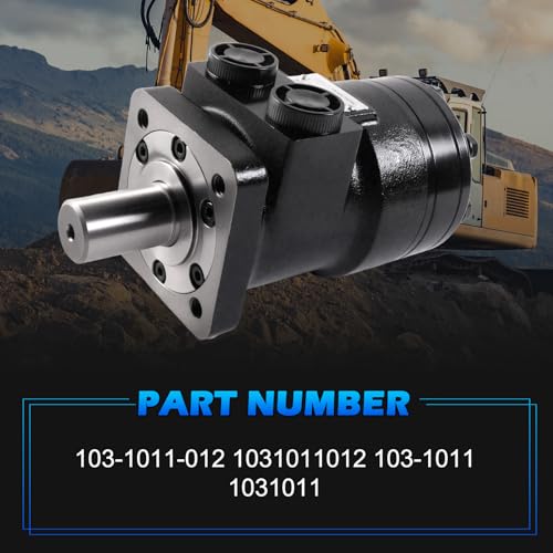 Image of 103-1011-012 | 103-1011 Hydraulic Motor | Direct Replacement for Eaton Char-Lynn S Series | Cast Iron High Torque | Displacement 93cc /r | Maximum Speed 607 RPM | 4-Hole Flange |