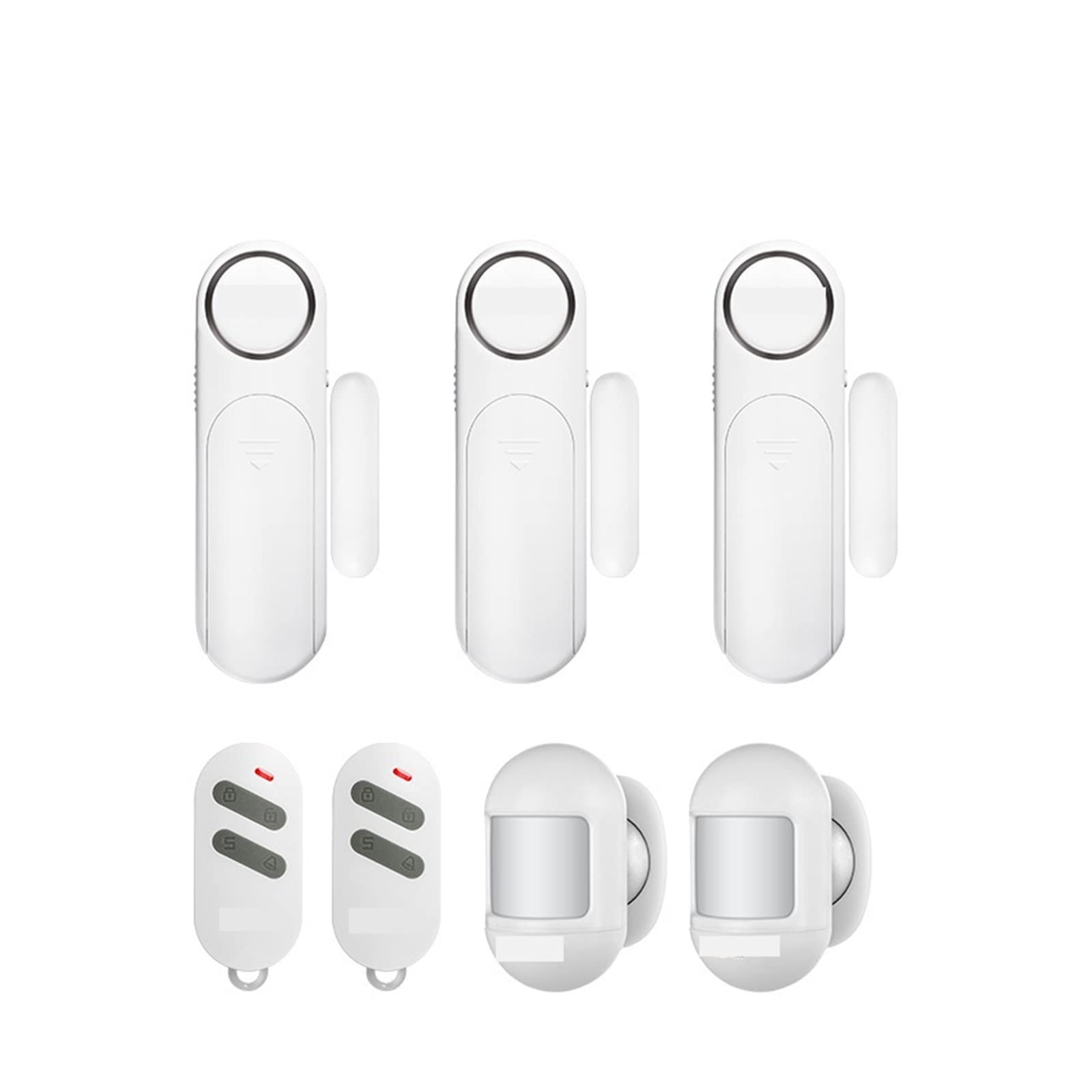 Système d'alarme de sécurité Domestique, Alarme de capteur Porte/fenêtre sans Fil 300ft 120dB télécommande Intelligente antivol for Enfants Armoire sécurité à Domicile(KIT 14)