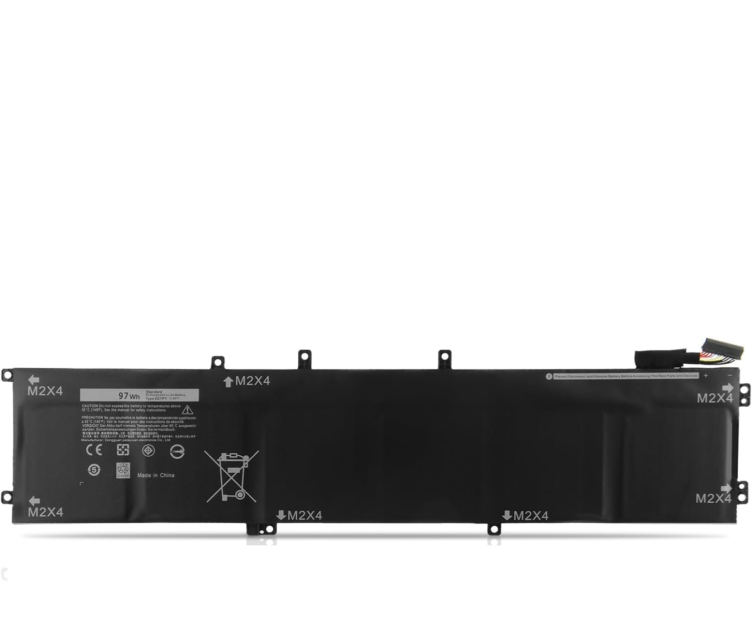 WeFly 6GTPY Laptop Battery Compatible for Dell XPS 15 9550 9560 9570 7590 P56F P56F001 Precision 5520 5530 5510 M5520 Vostro 7500 5XJ28 i7-7700HQ 5D91C GPM03 1P6KD 5XJ28 (B0D5RF1P8G) Amazon Price History, Amazon Price Tracker