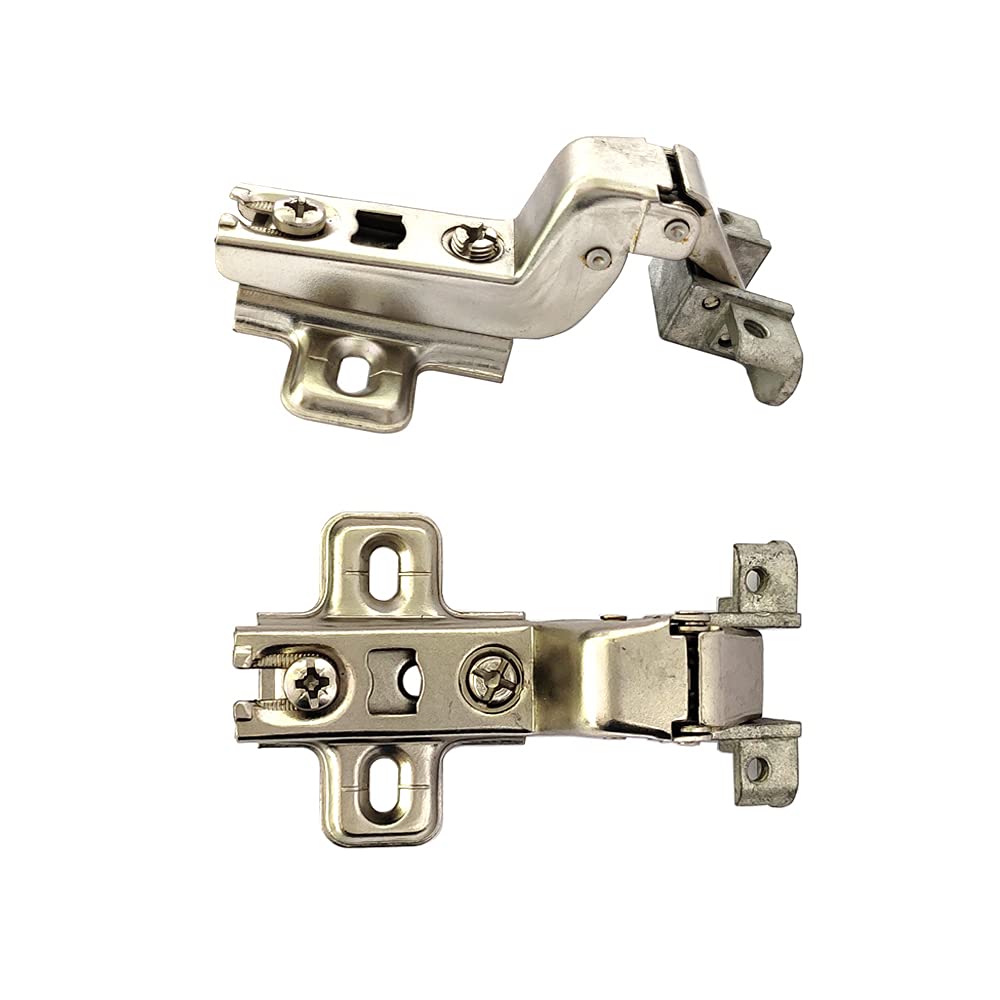 BTL Aluminium Frame Door Autoclose Hinges (Non-Softclose) - Regular Slide On Hinge - 15 Crank (Inset) (60 Hours Salt Spray Testing) (Material Cold Roll Steel)(Nickel Plating)(1 Pair) (BAHR-AS15)-image-42