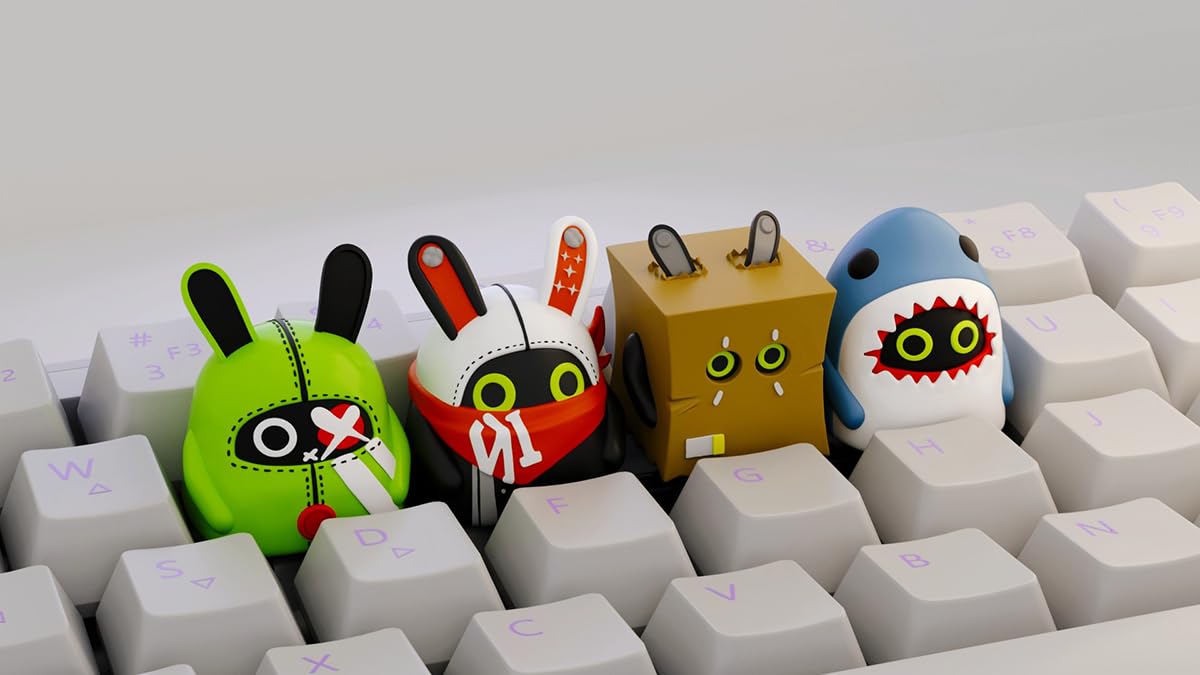 Amazon.co.jp: ゼンレスゾーンゼロ キーキャップ キーボード切替用 3D