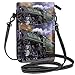 Produktbild Steam Trains Kleine Crossbody Handy Geldbörse Tasche Smartphone Geldbörse Geldbörse mit abnehmbarem Gurt