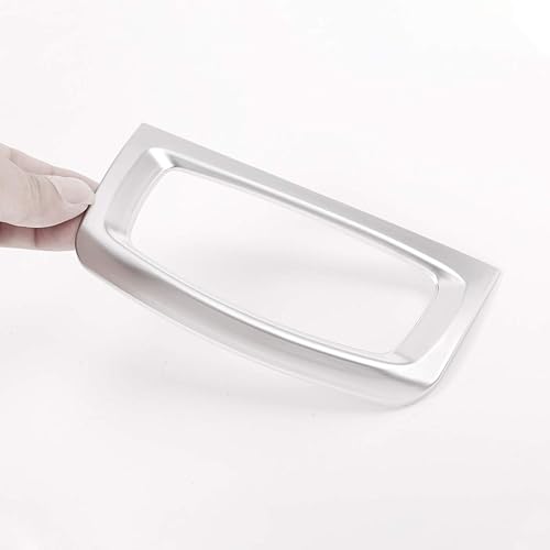 Miniatura 9 de CHEYA ABS plástico coche interruptor decoración marco ajuste accesorios para BMW X5 f15 2014-2018 (cromo)