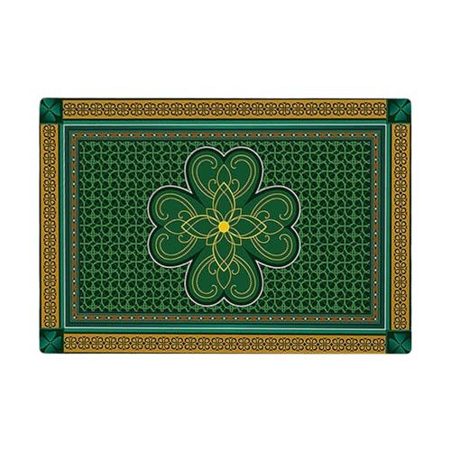Tapete antideslizante para puerta del día de San Patricio, para baño, entrada, puerta delantera, interior y exterior
