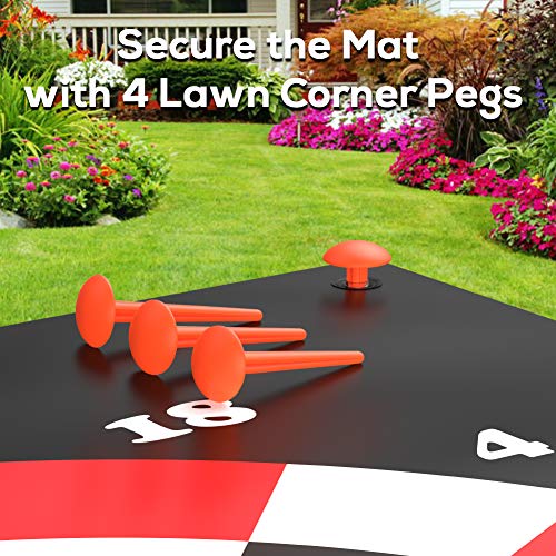 U UZOPI Outdoor Games for Family - Yard Games and Fun Family Games for Kids and Adults, Lawn Darts Outside Games, Indoor Activities, Target Toys