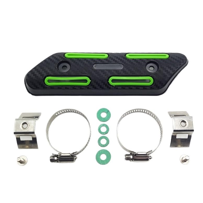 Cubierta térmica de escape para moto enduro y motocross EXC YZF KXF CRF