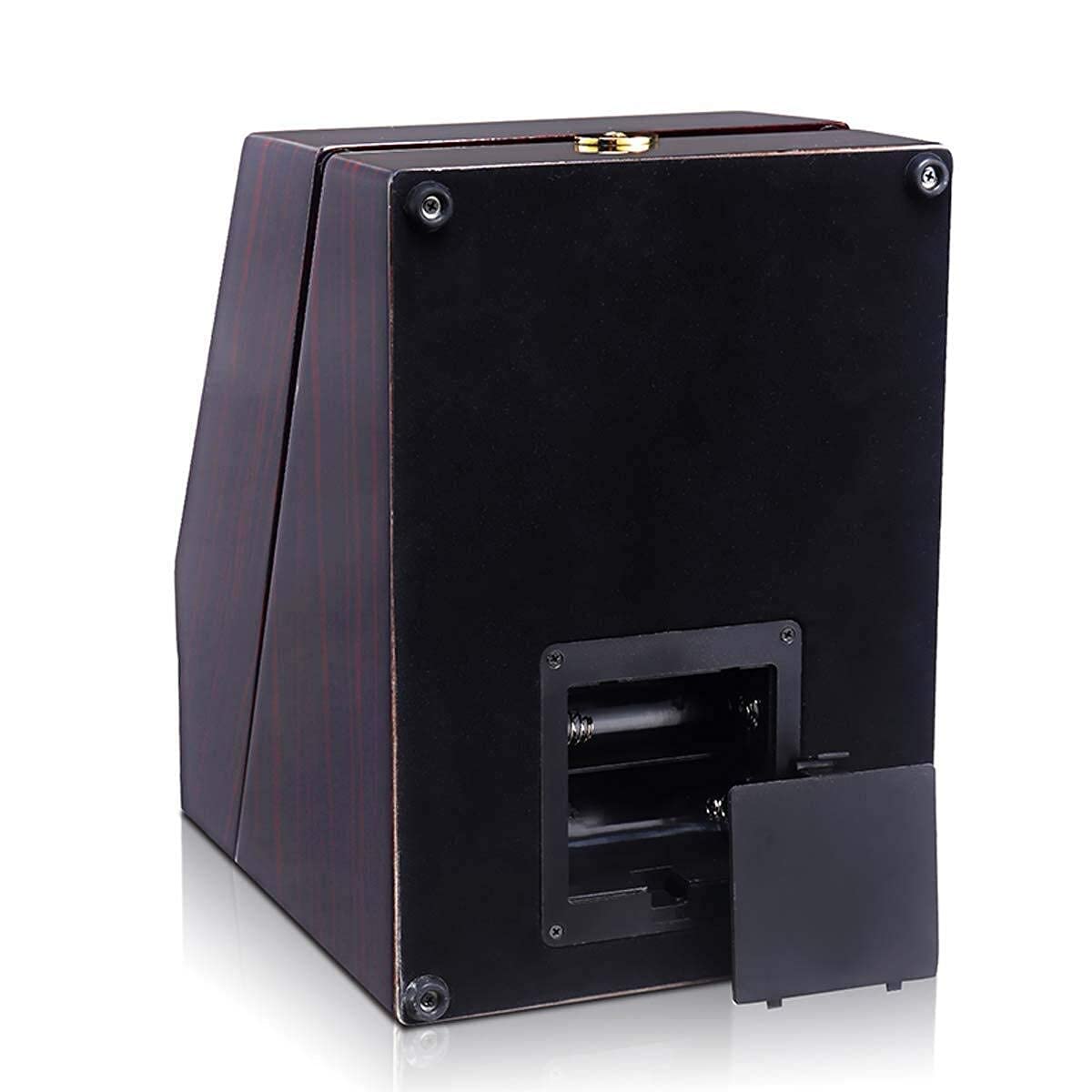 NZPOST Remontoirs de Montres 2 + 3 Remontoirs de Montres Laque Piano Noir Brillant Fibre de Carbone Moteur Silencieux Affichage de Stockage Boîte de Montres Remontoir de Montre