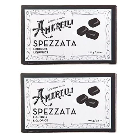Amarelli Spezzata Nera, Lakritzpastillen aus reinem Süßholz Cover