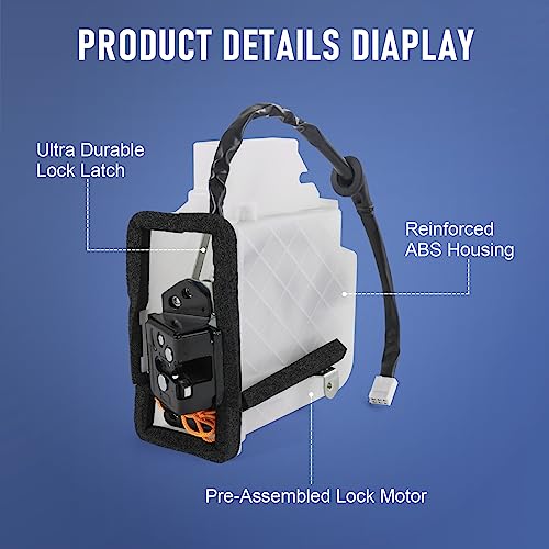 Image of DICMIC Rear Gate Hatch Latch Tailgate Lock Actuator Motor Compatible with 2008-2021 Toyota Sequoia Replace# 69110-0C041, 69110-0C040, 69110-0C042