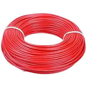 Texton 16 mm Copper Wire for Home, Office, Industial, Electrical Uses etc 10 Meter (Red Color)