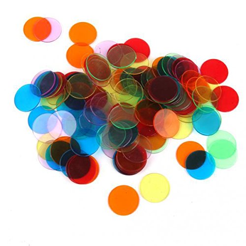 ATORSE Toy 120pcs PRO Count Bingo Chips Markers for Bingo Game Cards 3cm 6 Colors-Toys & Hobbies-Games-Board & Traditional Games-Contemporary Manufacture-image-34