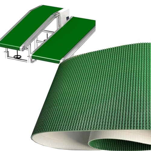 Rotolo di nastro trasportatore in PVC spesso 5 mm per uso industriale | Sostituzione del tavolo trasportatore elettrico regolabile | Materiale di trasporto per un movimento efficiente