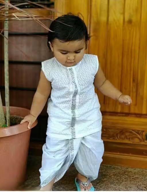 Image of Summer and all seasons cotton dress ||Sada dhuti