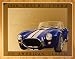 Shelby Cobra 1966 An American Classic Retro Vintage Tin Sign - 12x16 , 16x13