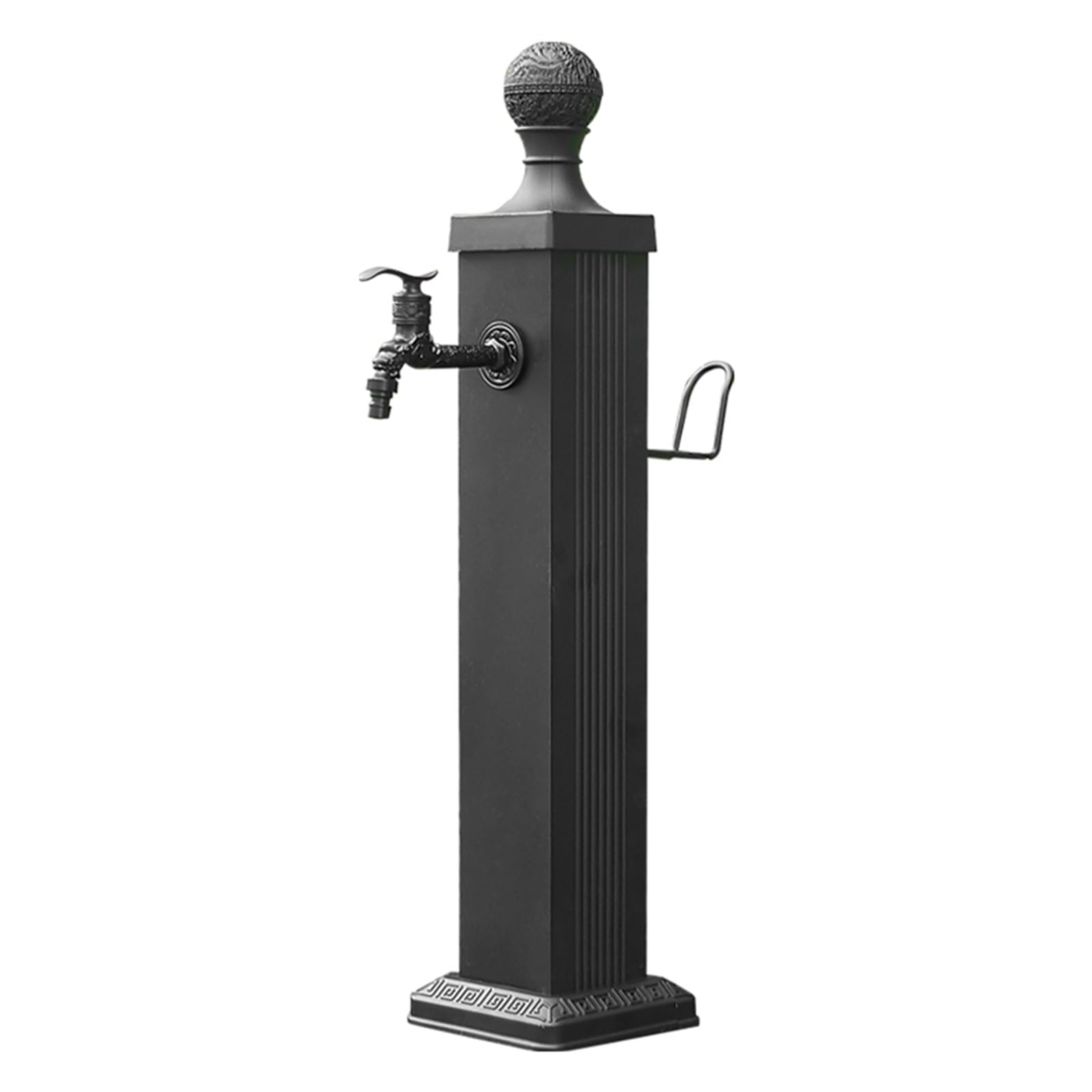 Générique Colonne d'eau extérieure en Acier Inoxydable avec Robinet - Robinet Vertical antigel pour Jardin, terrasse et Cour - Solution d'approvisionnement en Eau Durable et élégante
