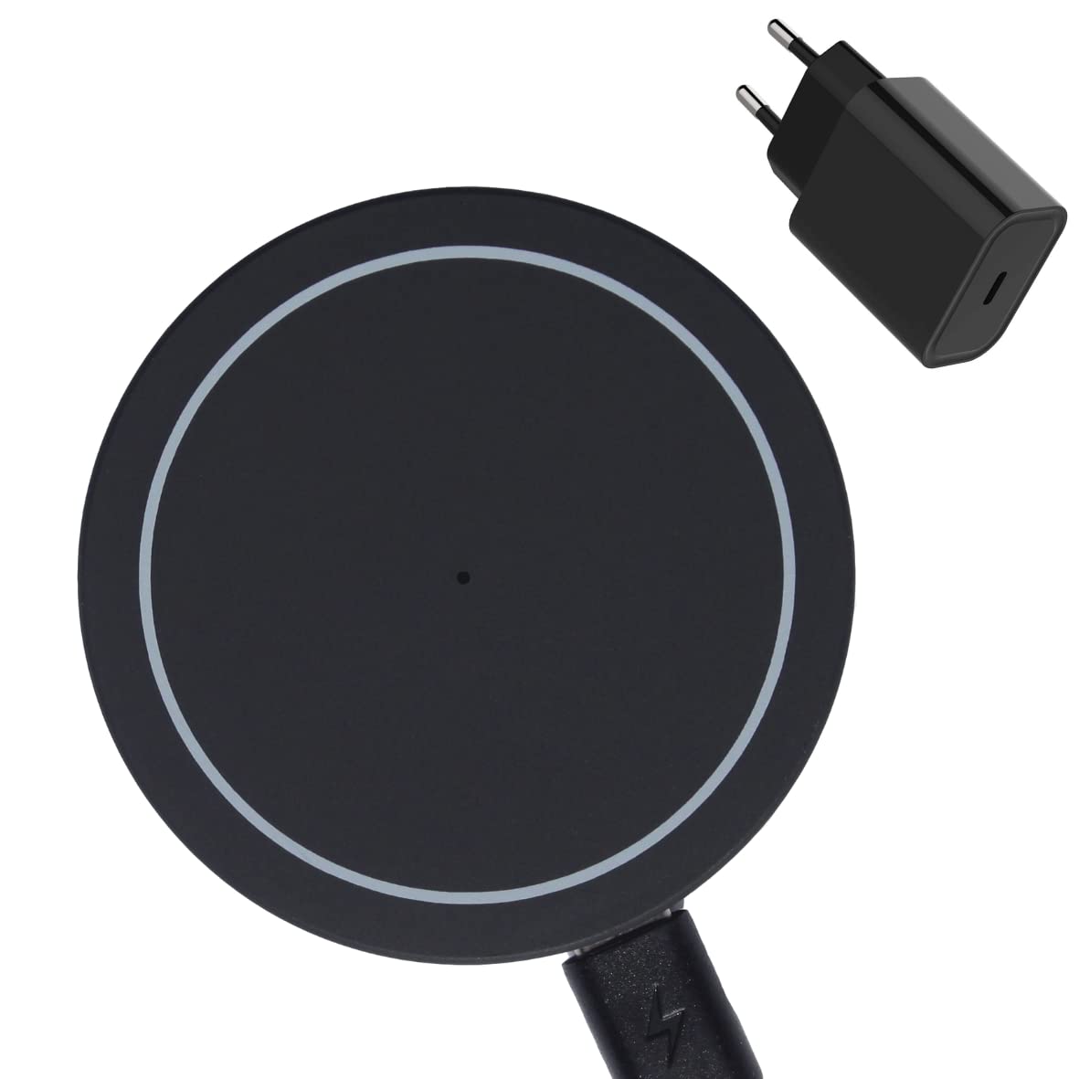 cargiatore magnetico wireless 15w samoary per iphone 14/13/12