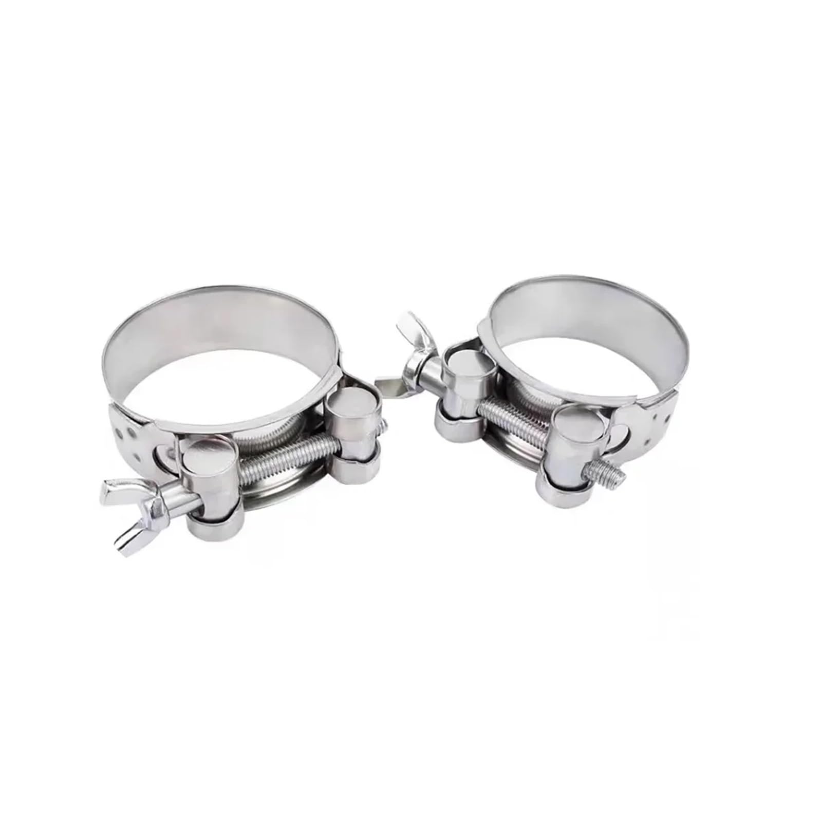 Abrazadera fuerte de acero inoxidable 304, retorcida a mano, engrosada, for tuberías de aceite, agua y gas.(1pcs 92-97mm)