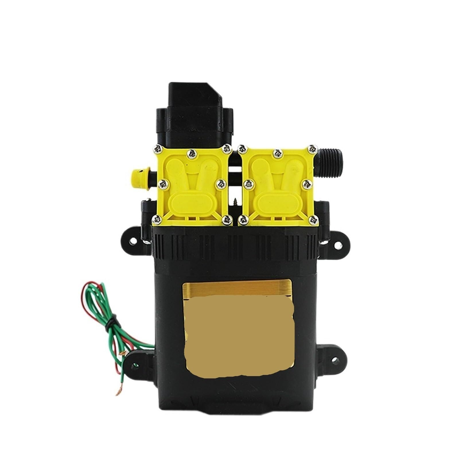 Amrttwy One Color Diaphragm Pump, Diaphragm Pump Electric Agricultural Water 10L/Min Automatic Spray Double Core