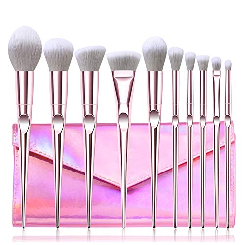 Pinceaux maquillage yeux et sourcils lot de 10 pour réussir vos dégradés