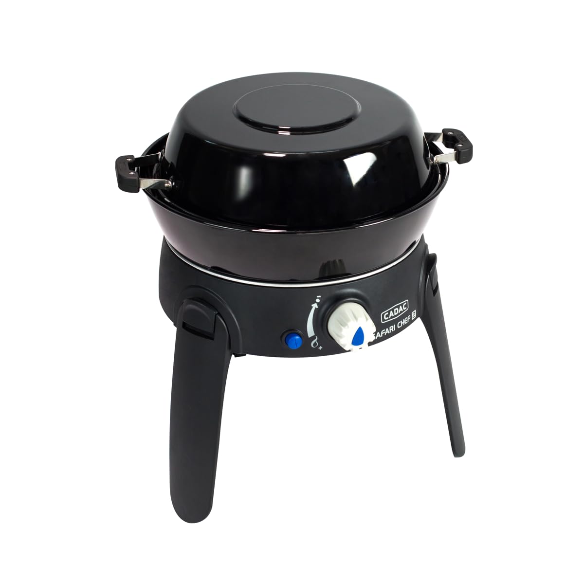 CADAC Przenośny grill gazowy Safari Chef 30 LP Powłoka ceramiczna Camping
