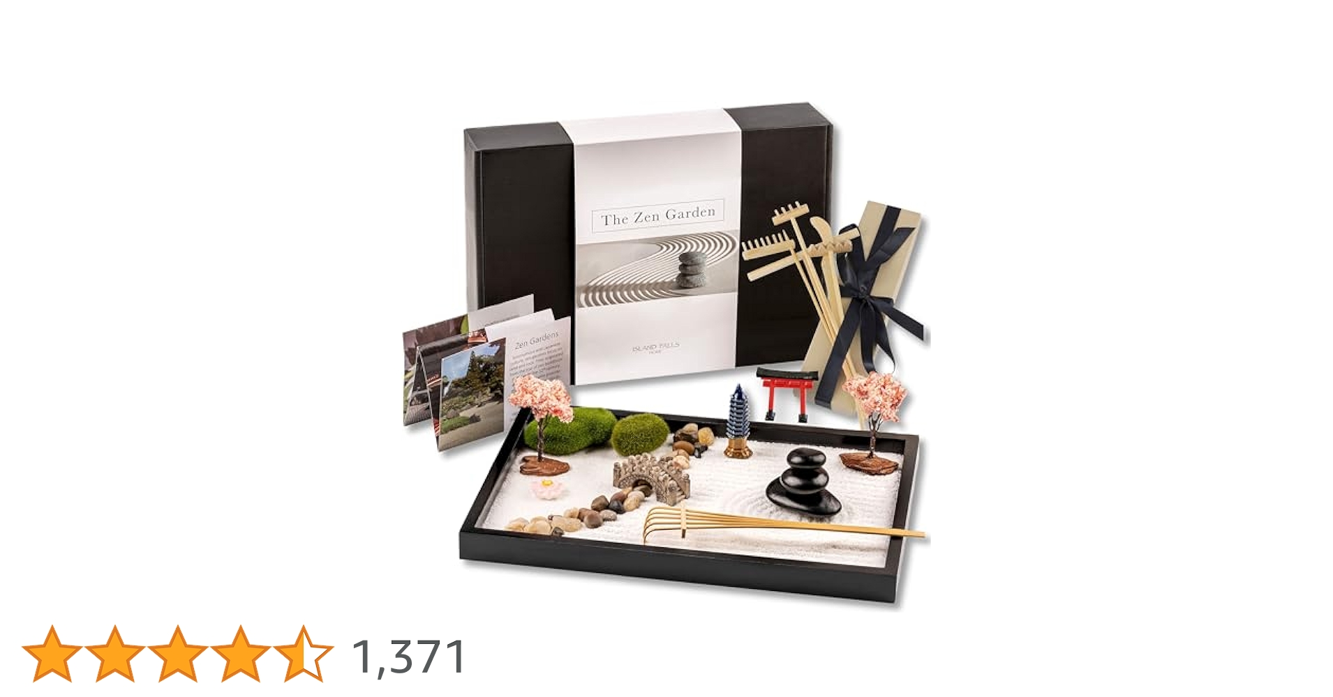 Amazon.co.jp: Island Falls Home 禅ガーデンキット 27.9x20.3