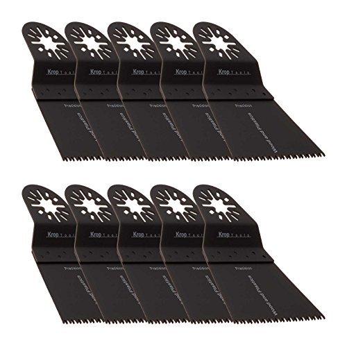 Buy 10 KROP Multi Tool Blades 65mm Precision Wood fits Bosch FEIN