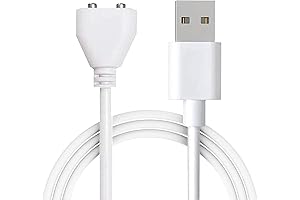 Replacement DC Charging Cable USB Cord for Rechargeable Wand Massagers Charger