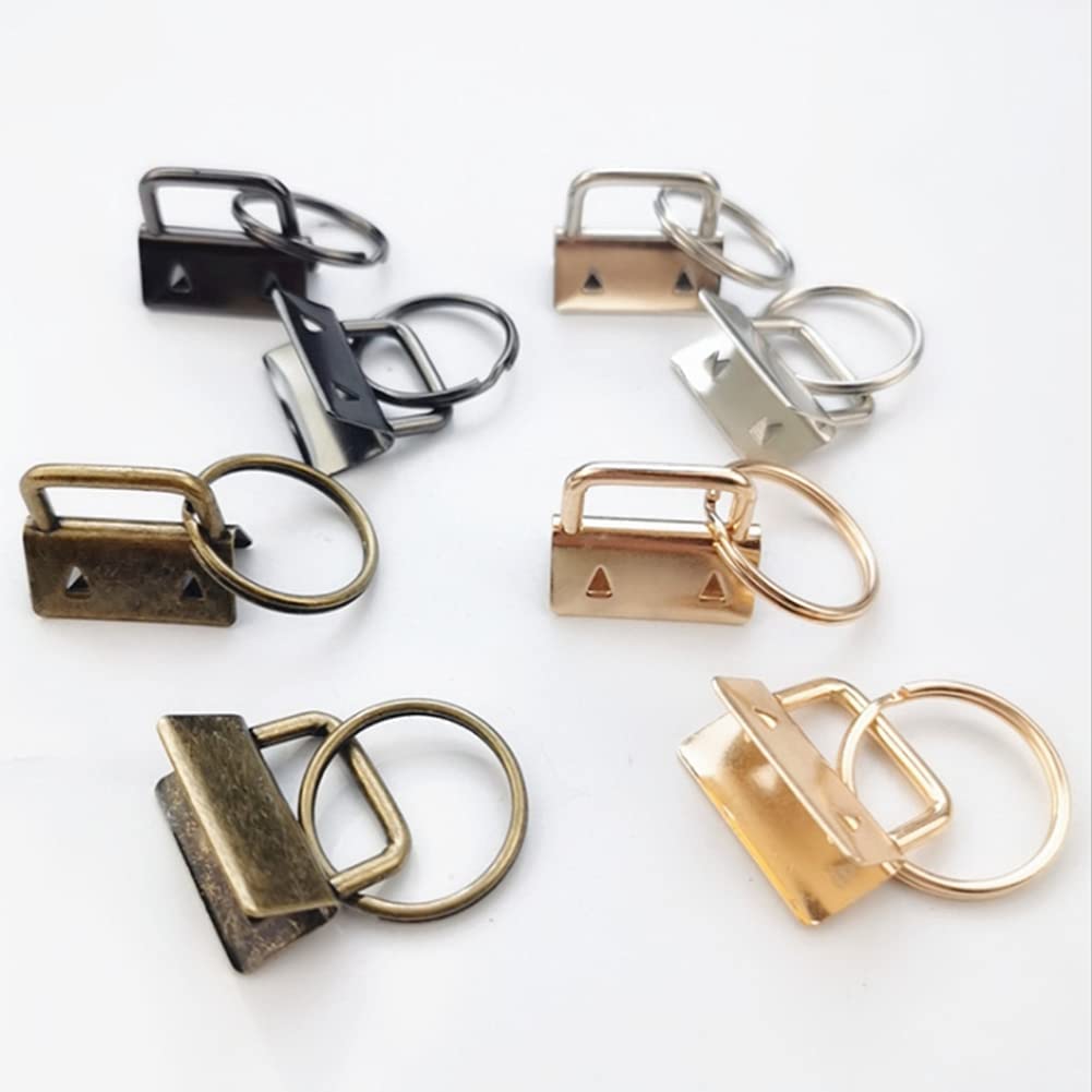 Kit De 30 Piezas De Hardware Para Llaveros Y Pulseras - Cierres De Abrazadera De Aleación Metal, Tamaño 32mm, Para Manualidades DIY Y Personalización