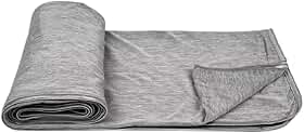 Manta Refrescante Cobertor Gelado Frio Térmico Resfriamento Perfeito para Cama, Sofá e Viagens Q-Max 0.4, Lavável à Máquina 200 cm x 150 cm