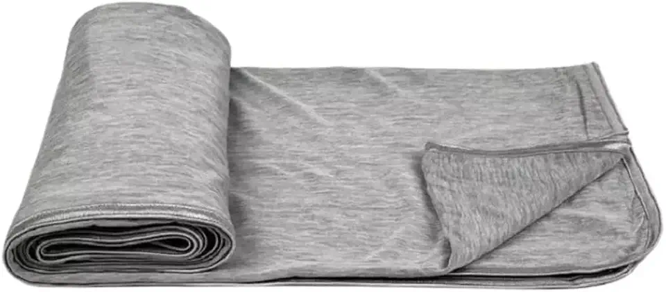 Manta Refrescante Cobertor Gelado Frio Térmico Resfriamento Calor Fresco Perfeito para cama, sofá e viagens Q-Max 0.4, lavável à máquina (200 cm x 150cm)