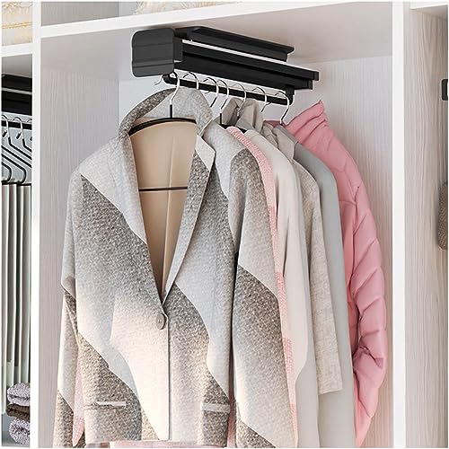 Porte-pantalons coulissant pour organiser un petit dressing