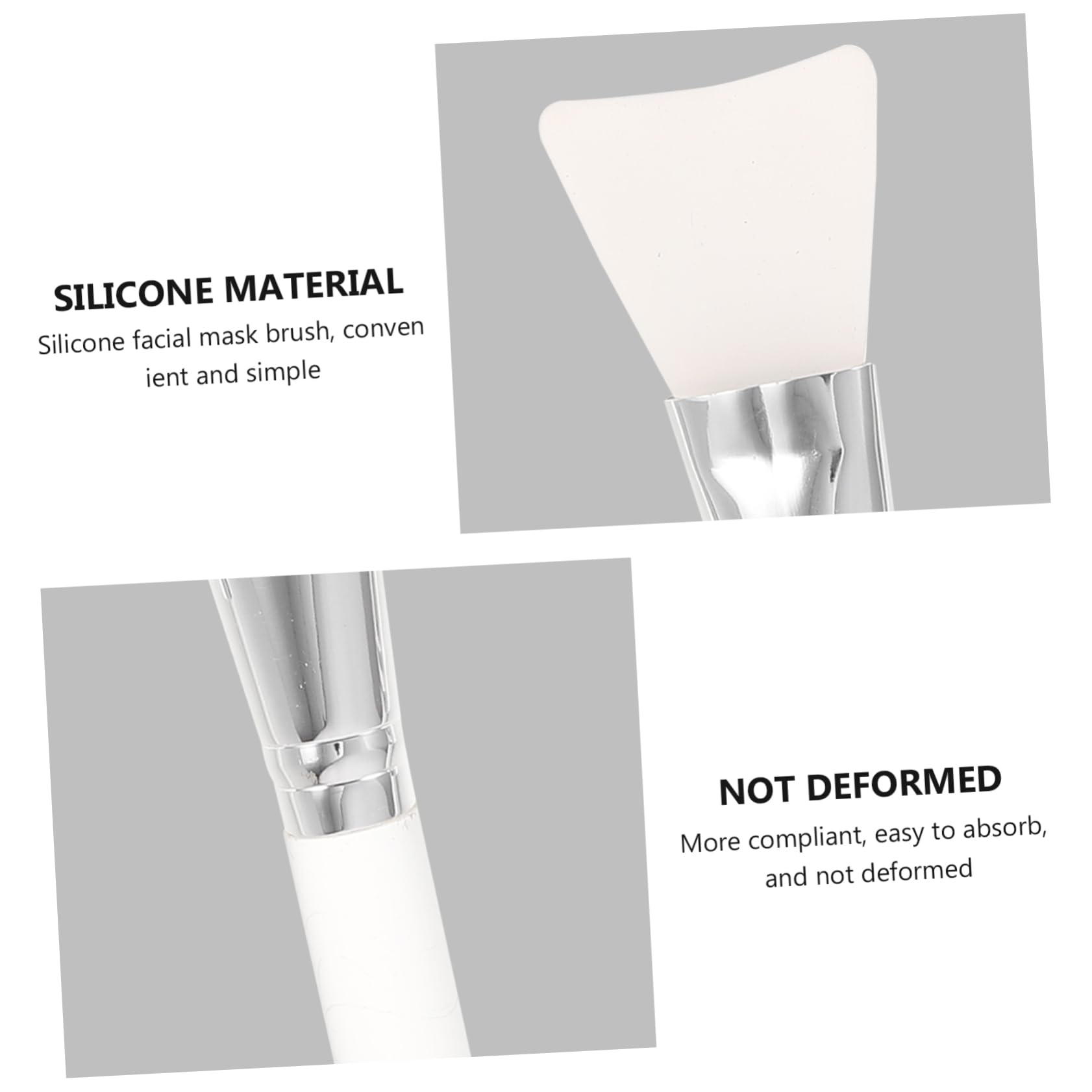 Didiseaon Kit De 3 Juegos De Suministros De Maquillaje Con Mango Acrílico Pinceles No Absorbentes Para Base Líquida Cejas Sombras De Ojos Y Labios Herramientas De Maquillaje 7 Piezas X 3