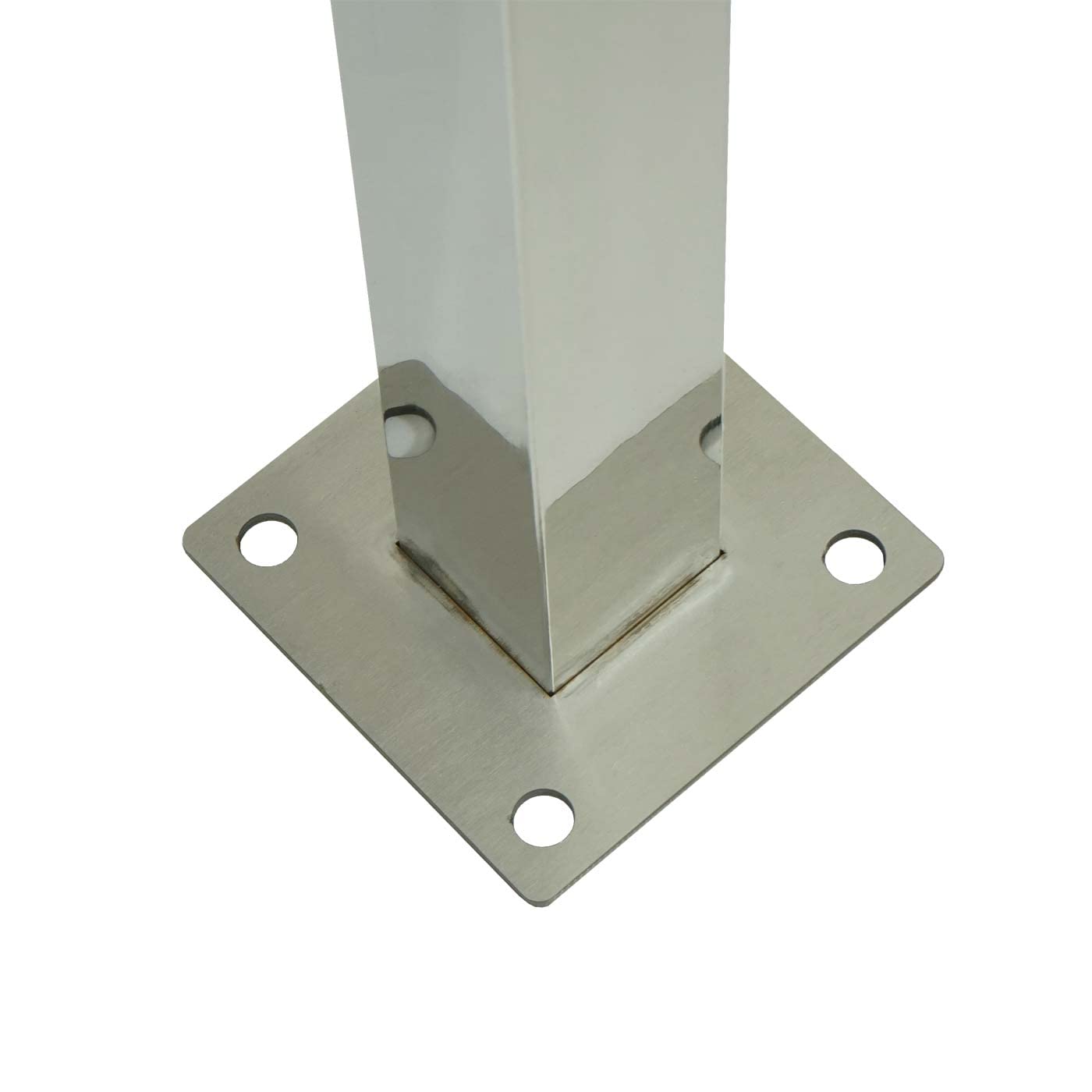 Recinzione fendivista bidoni box spazzatura rifiuti HWC-J55 166x326x151cm acciaio inox