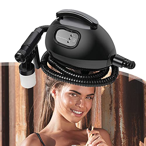Professional Electric Tanning Machine Kit, Airbrush Spray Tan Machine Kit, with 3 Speed Adjustable, for Home, Beauty Salon, Private Beauty Center,Black