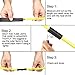 uxcell Heat Shrink Tubing 11mm Dia 17mm Flat Width 10m 2:1 Heat Shrink Tube Wire Wrap Red