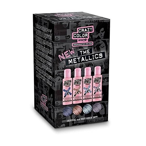 Crazy ColorMetallics Quad Kit (100Mlx4) | 100 Ml