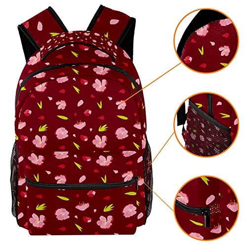 Sac à dos rose tulipe résistant et imperméable pour l'ordinateur des grands - 3