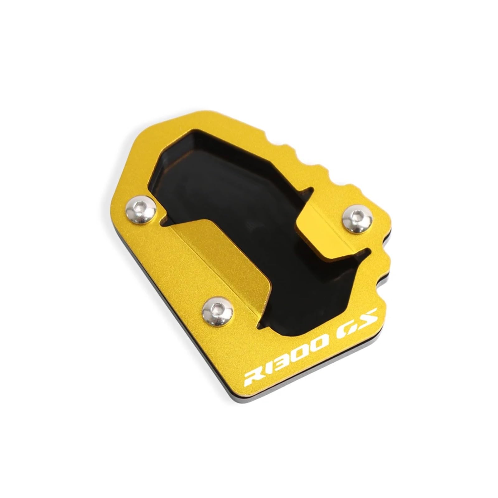 Piastra Allargacavalletto Per BMW R1300GS - In Alluminio CNC, Colore Oro, Supporto Laterale