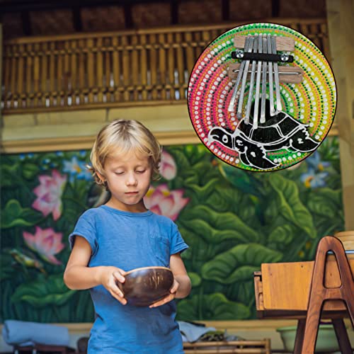 BIENKA Intéressant Mini Doigt Piano Petit Kalimba Cokernut Kalimba Piano Piano - Les Beatles, Paul McCartney, John Lennon, RIngo Starr, George Harrison BIENKA Intéressant Mini Doigt Piano Petit Kalimba Cokernut Kalimba Piano Piano – Image 6