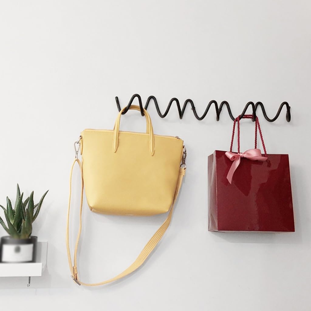 Support mural pour Portemanteau Salon porche couloir support de rangement créatif métal fer mur porte-manteau magasin de vêtements porte-manteau personnalisé Porte-Chapeaux Pour mur de Casquettes de B
