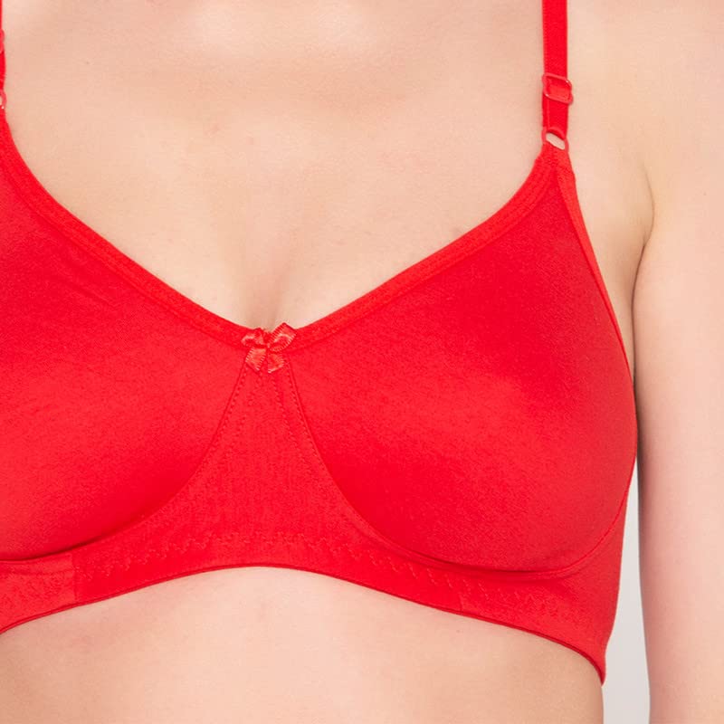 Image of Groversons Paris Beauty Women's Pack of 2 Seamless Non-Padded, Non-Wired Bra (COMB09)