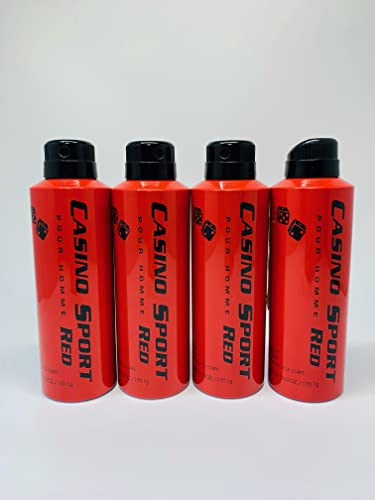 Casino Sport by Casino Perfumes Body Spray (No Cap) 6 oz for Men - 100% Authentic