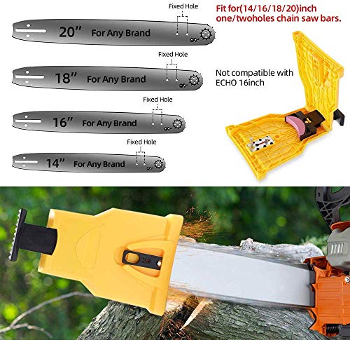 image for AAA decor Chainsaw Sharpener Portable Chain Saw Blade Teeth Sharpener 