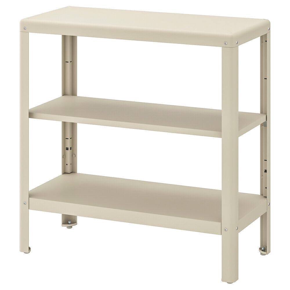 Étagère intérieur/extérieur beige pour ranger votre balcon KOLBJÖRN