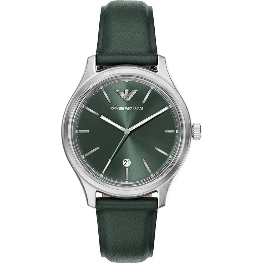 Emporio Armani Men's 41MM Silver-Tone Stainless Steel Watch, AR11749