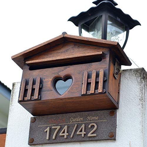 Briefkasten Postkasten Wandbriefkästen Hölzern Scheune Briefkasten...